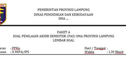 Soal PKn Kelas 10 SMA