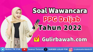 Soal wawancara PPG