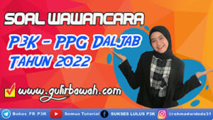 Soal wawancara p3k